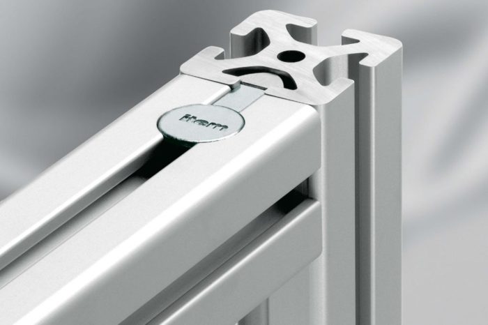 Universal-Fastening Set 8 St, bright zinc-plated