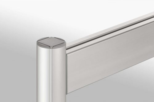 Cap 8 R40, grey similar to RAL 7042