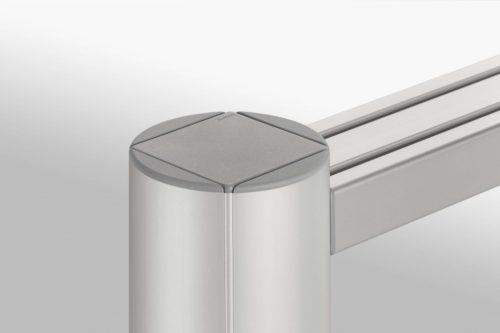 Cap 8 R80, grey similar to RAL 7042