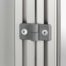 Hinge 8 PA, right, grey similar to RAL 7042 - 0.0.630.89