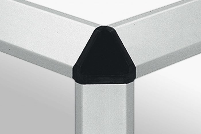 Fastener Cap 8 40x40-45°, black - 0.0.373.52