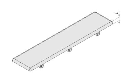 Angle Bracket Cap 8 160x80
