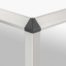 Fastener Cap 8 40x40-2x45°, black - 0.0.436.62