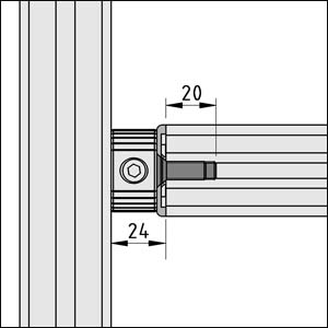 Click-Fastening Set 8 90° - 0.0.606.94