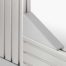 Angle Bracket Cap 8 160x80, grey similar to RAL 7042 - 0.0.627.59