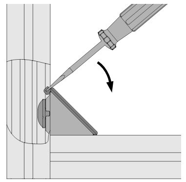 Automatic Angle Bracket Cap