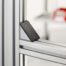 Automatic Angle Bracket Cap 8 40x40, black similar to RAL 9005 - 0.0.669.89