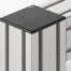 Cap 8 80x80, black - 0.0.026.37
