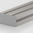 Cap X 8 80x40, grey similar to RAL 7042 - 0.0.489.61