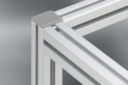 Cap 8 40x40, grey similar to RAL 7042- 0.0.627.16