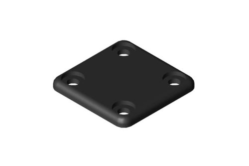 Conduit Cap 40x40, black - 0.0.196.88