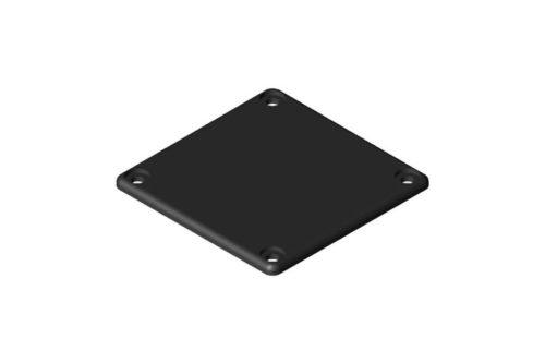 Conduit Cap 80x80, black - 0.0.196.90