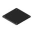 Conduit Cap 80x80, black - 0.0.196.90