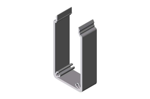 Conduit Profile U 80x40 D40 SE, natural - 0.0.487.39