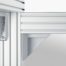 Angle Bracket 8 160x160-40 Al M8, white aluminum, similar to RAL 9006 - 0.0.619.56