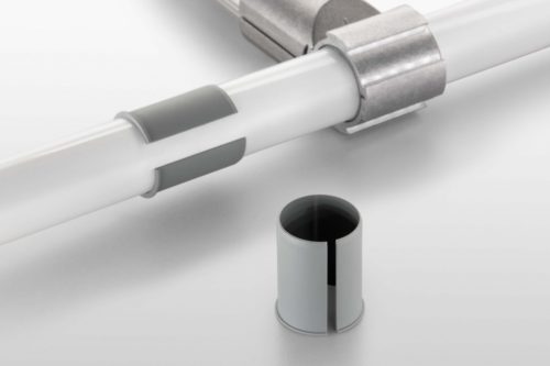 Adapter D30/D28-37, grey similar to RAL 7042 - 0.0.638.88