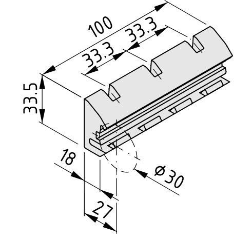 Bearing Block D30