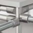 Adapter D30/D28.6-25, grey similar to RAL 7042