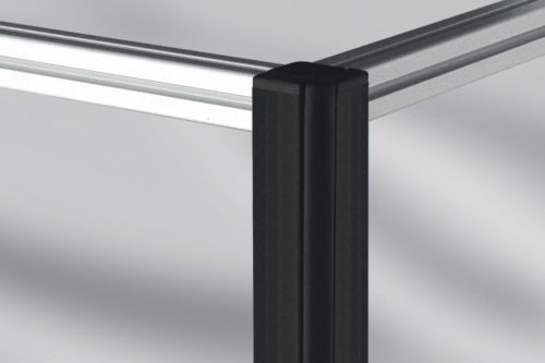 Protective Profile 8 40x16, black - 0.0.474.72