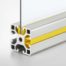 Cover Profile 8, yellow, similar to RAL 1018 - 0.0.489.43