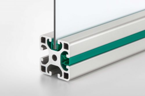 Cover Profile 8, green, similar to RAL 6016 - 0.0.489.44