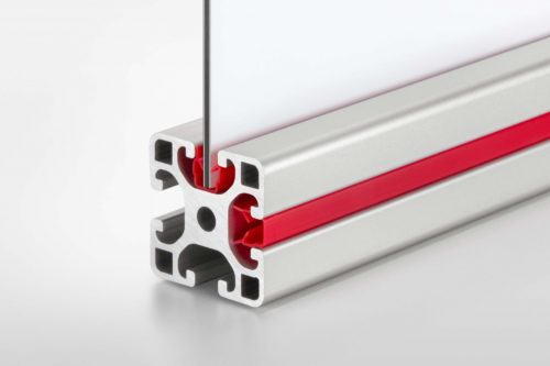 Cover Profile 8, red, similar to RAL 3003 - 0.0.489.46