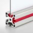 Cover Profile 8, red, similar to RAL 3003 - 0.0.489.46