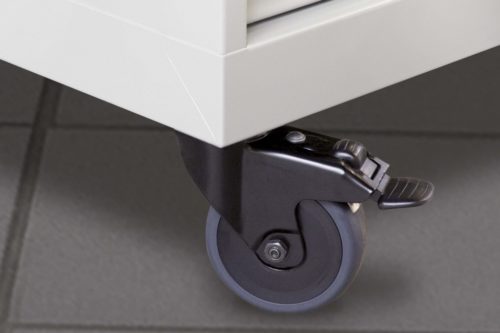 Castor D100 swivel with double-brake ESD - 0.0.602.41
