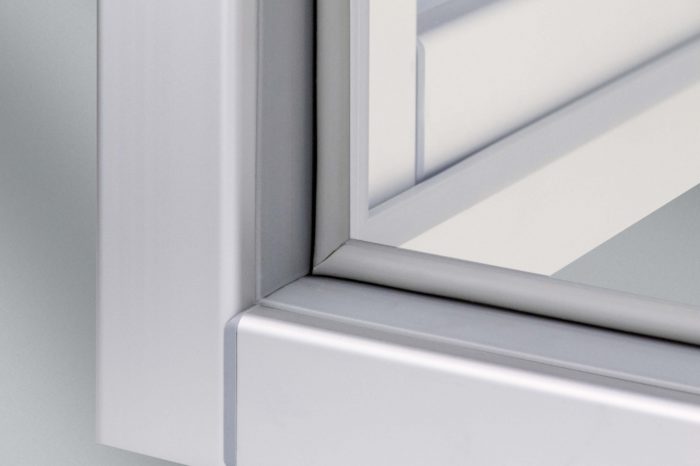 Door Stop Seal 8 40, grey similar to RAL 7042 - 0.0.617.32