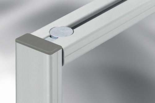 Cap 8 40x16, grey similar to RAL 7042 - 0.0.627.21