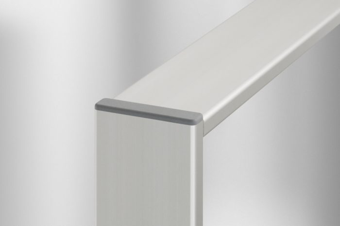 Cap 8 80x16, grey similar to RAL 7042 - 0.0.627.25