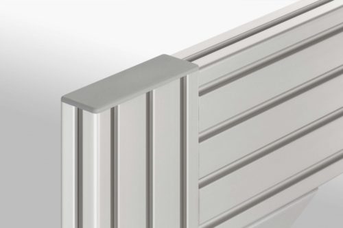 Cap 8 120x40, grey similar to RAL 7042 - 0.0.627.27