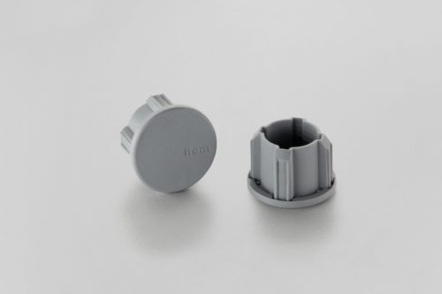Cap, Tube D30, grey similar to RAL 7042 - 0.0.629.78