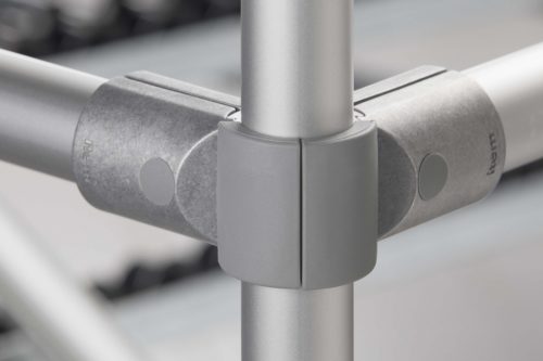Tube Adapter Cap D30, grey similar to RAL 7042 - 0.0.630.23