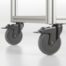 Castor D125 swivel with double-brake 120x40 - 0.0.633.48