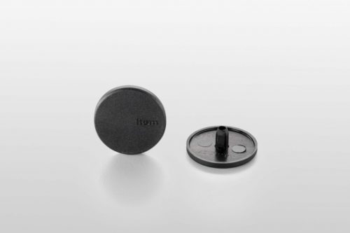 Cap 6 D30 ESD, black similar to RAL 9005 - 0.0.637.03