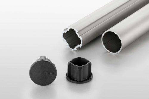 Cap, Tube D30 ESD, black similar to RAL 9005 - 0.0.637.04