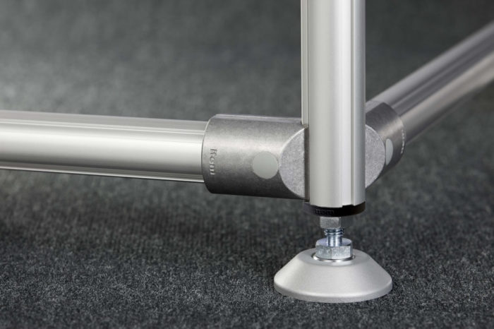 Threaded Insert D30 ESD, black similar to RAL 9005