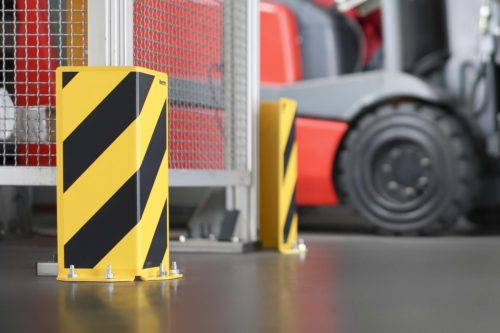 Collision Guard L With Hazard Markings - 0.0.665.48