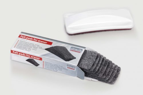 Whiteboard Eraser, Replacement Pads - 0.0.666.72