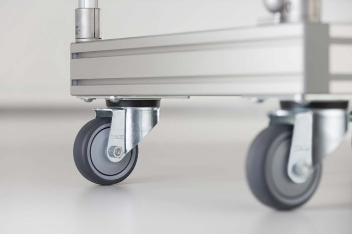 Castor D100 swivel 140x110 - 0.0.667.16