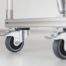 Castor D100 swivel with double-brake 140x110 ESD - 0.0.667.19