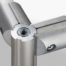 Threaded Insert, Profile Tube D30 heavy duty M8, bright zinc-plated - 0.0.672.18