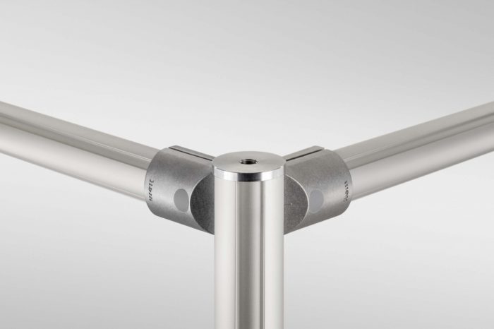 Threaded Insert, Profile Tube D40 Al, natural