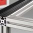Slide Strip 8 with Side Guide H24 ESD, black - 0.0.677.58