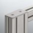 Cap 8 80x40 Zn, white aluminum, similar to RAL 9006 - 0.0.679.72