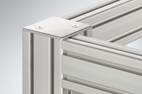 Cap 8 80x80 Zn, white aluminum, similar to RAL 9006 - 0.0.679.73