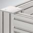 Cap 8 80x80 Zn, white aluminum, similar to RAL 9006 - 0.0.679.73