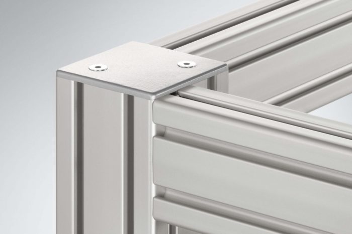 Cap 8 80x80 Zn, white aluminum, similar to RAL 9006 - 0.0.679.73