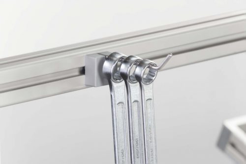 Single Hook 8 80x20, grey - 0.0.683.58